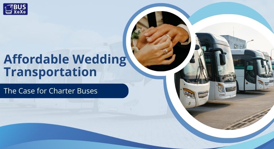 Wedding charter bus