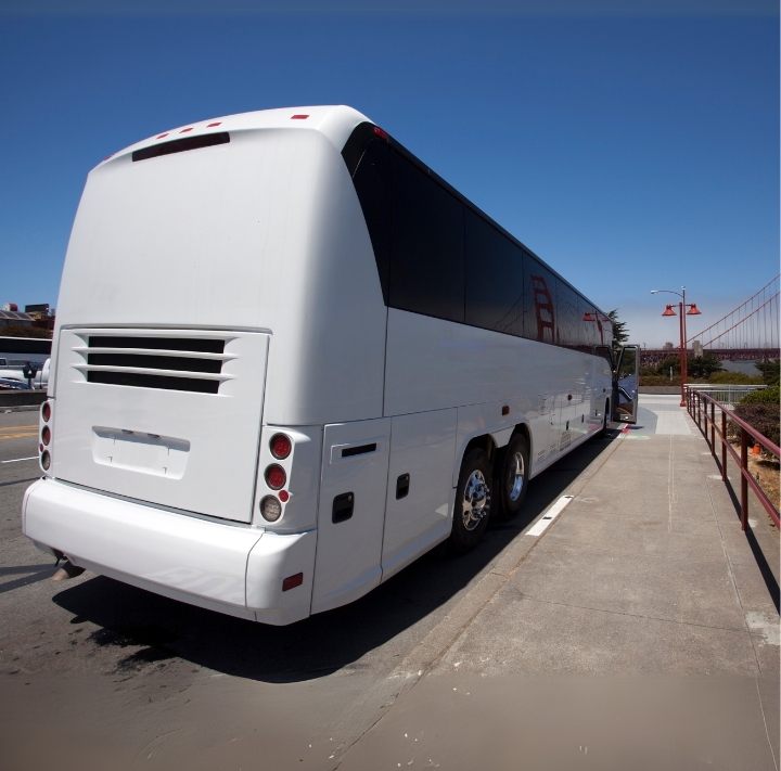 Trusted and On-Time Charter Bus