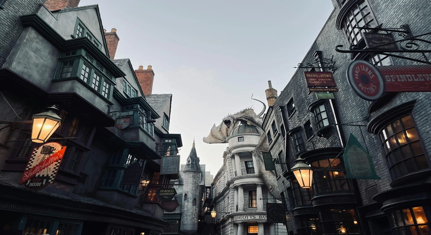 The Harry Potter World (Diagon Alley & Hogsmeade)