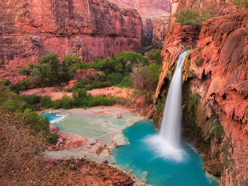 places to visit in grand canyon is  Havasu Falls