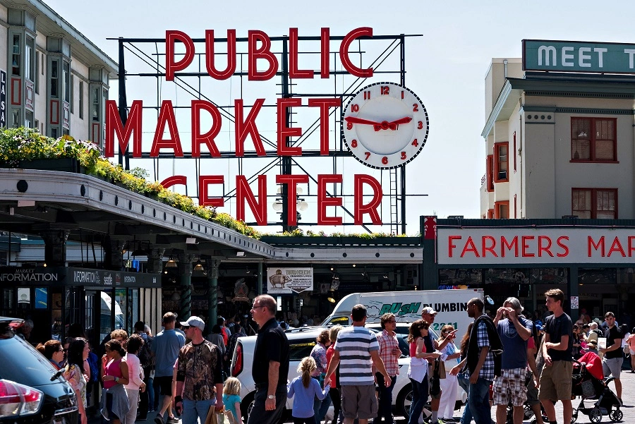 Top Places to Visit in Seattle
Pike Place Market
