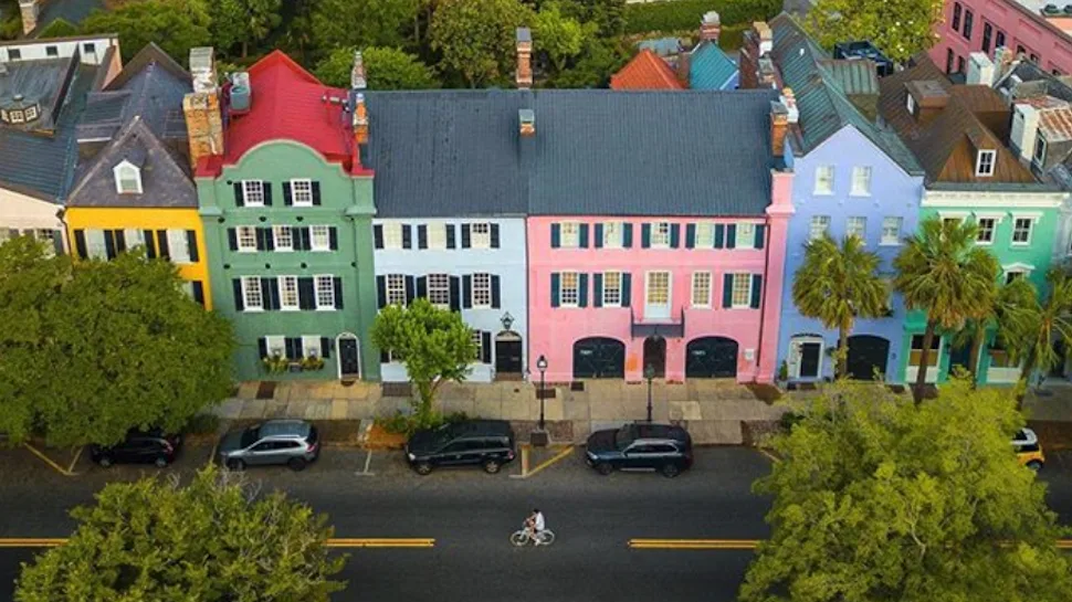 Charleston Rainbow Row 