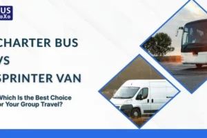Charter Bus vs Sprinter Van