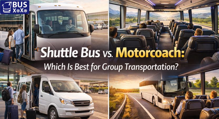 Shuttle Bus vs Motarcoach-Image