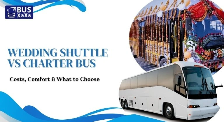 Wedding Shuttle vs Charter Bus