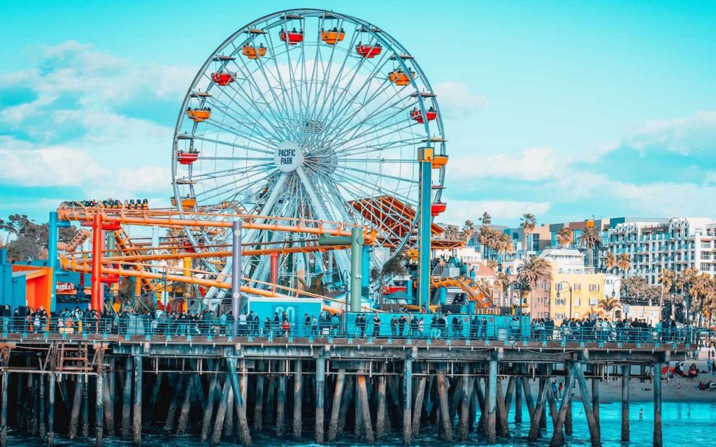 Santa Monica Beach , California