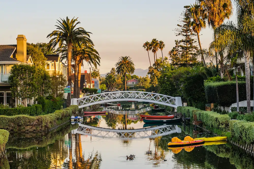 Walk Through the Venice Canals 