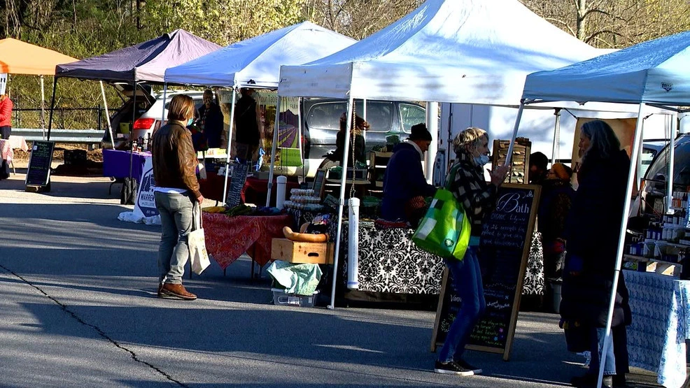 Best place to visit in Asheville is tailgate market