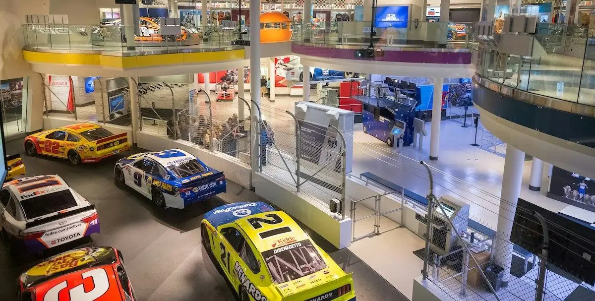  Places To Visit In Charlotte NASCAR Hall Of Fame Of Cars And Exhibitions