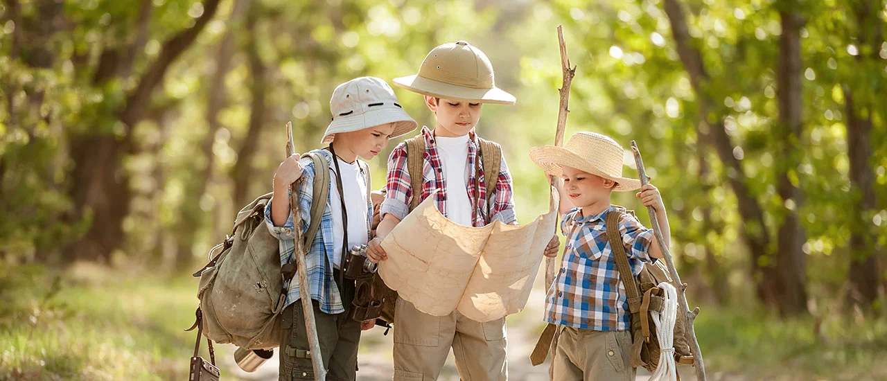 Sleepover treasure hunt 