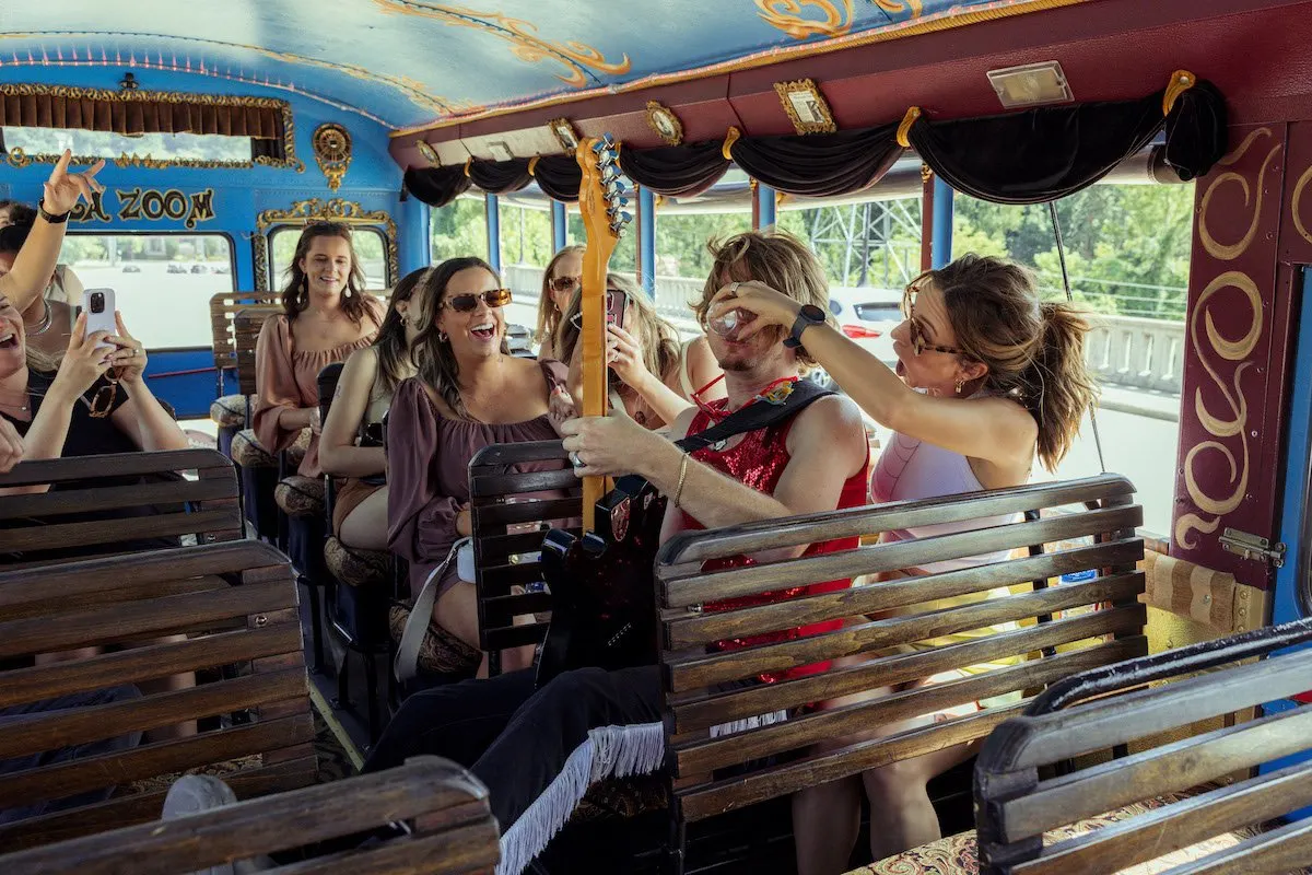 festival bus tour New York to North Carolina