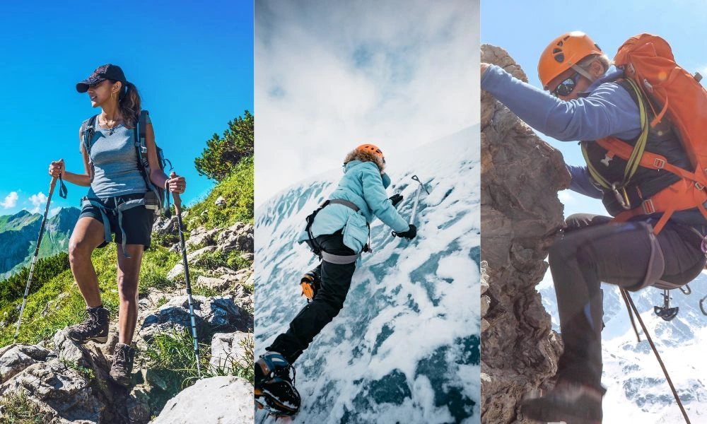 rock climbing & mountaineering