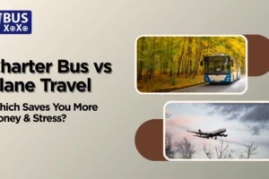 Charter Bus vs Plane Travel: Which Saves You More Money & Stress?