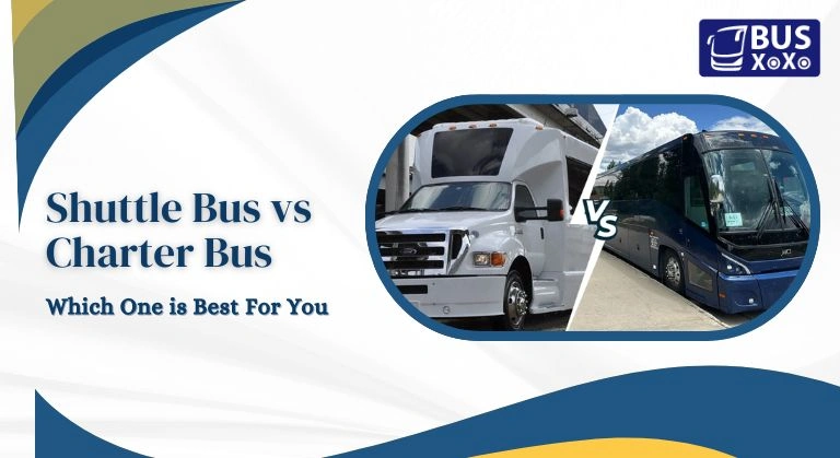 Shuttle Bus vs Charter Bus