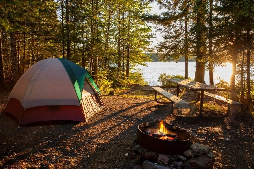 Acampada en el interior del Parque Nacional Shenandoah
