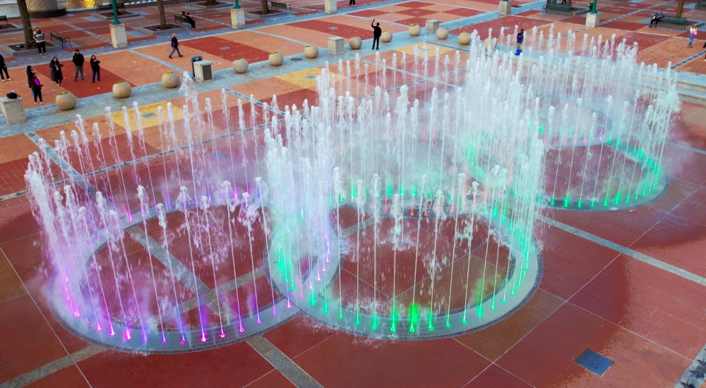 Fountain Ring Centennial Olympic Park Atlanta