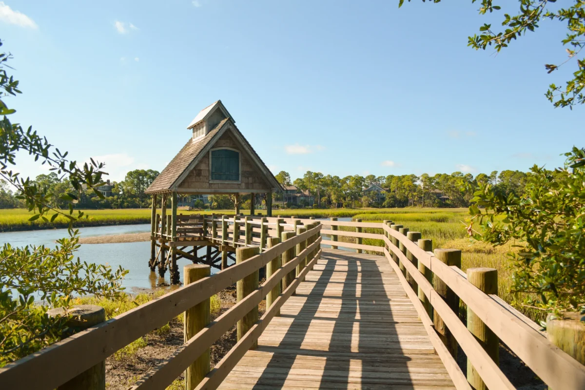 Cinder Creek Pavilion and Docks