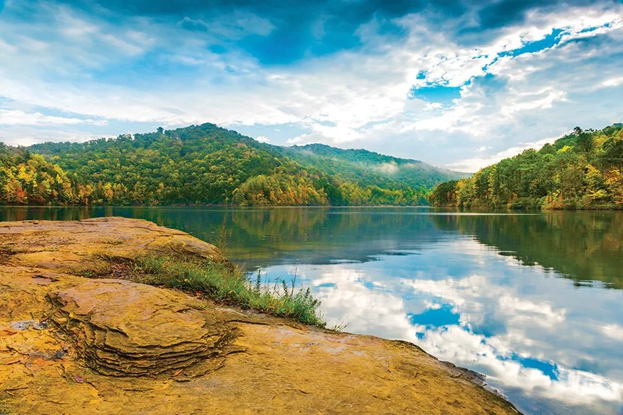 Montañas del norte de Georgia, lago Blue Ridge