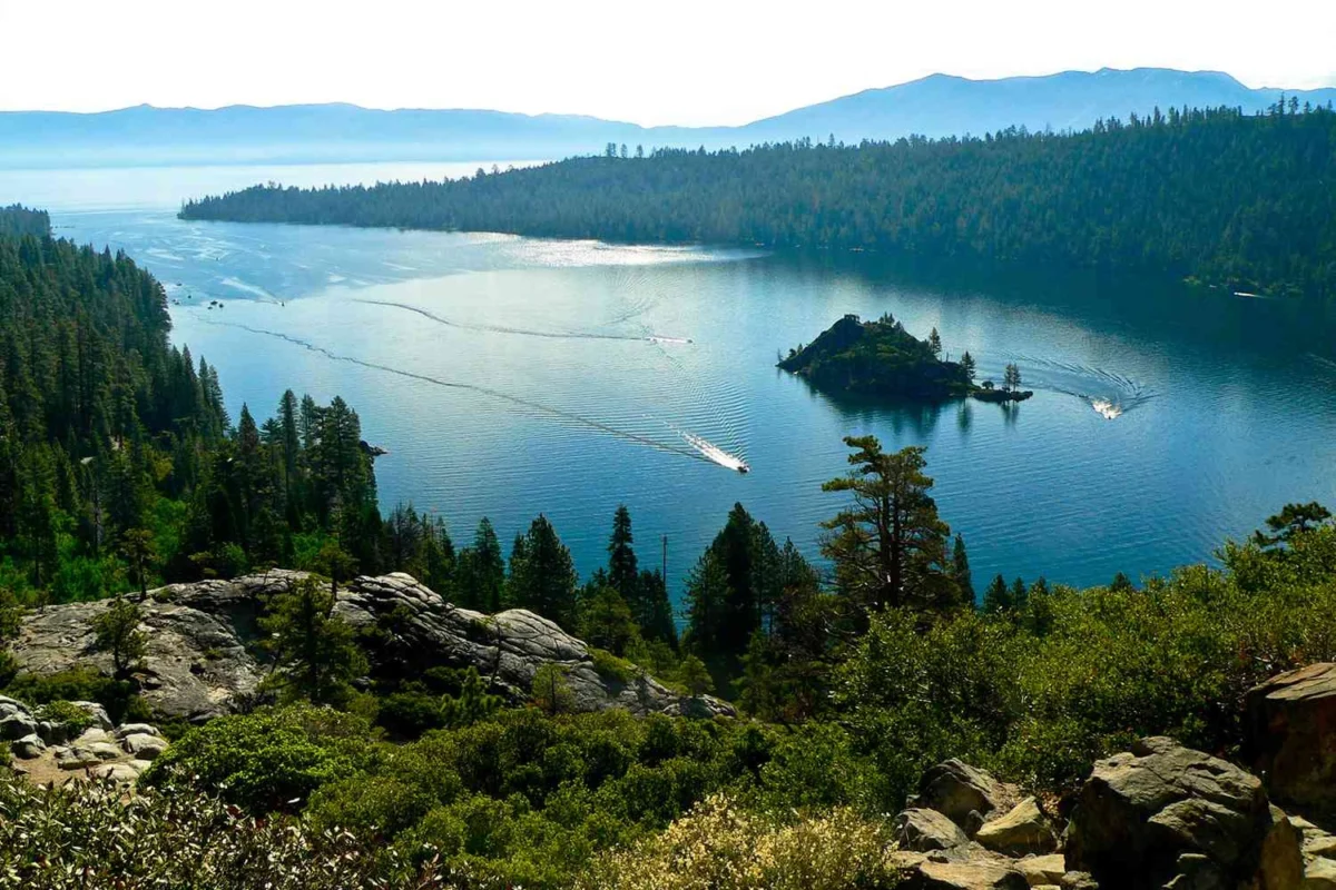 Lake Tahoe in summer
