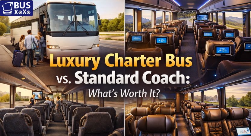 luxury charter bus vs. standard coach img