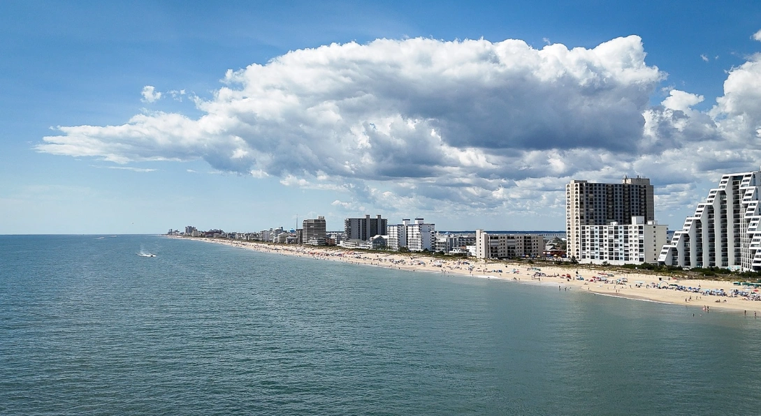 Maryland District Beaches (Ocean Side) AT Assateague Island National Seashore
