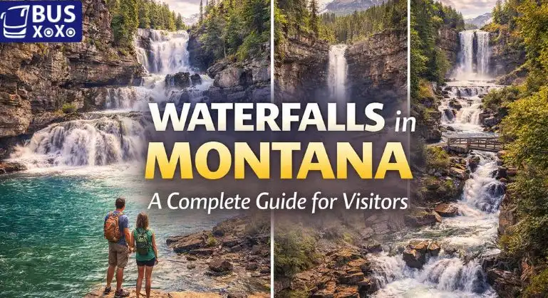Waterfalls in Montana Image