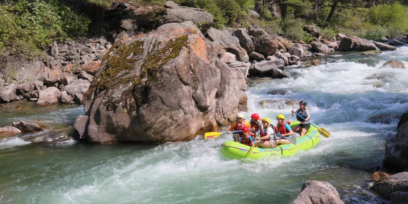 Whitewater Rafting at Big Sky Montana