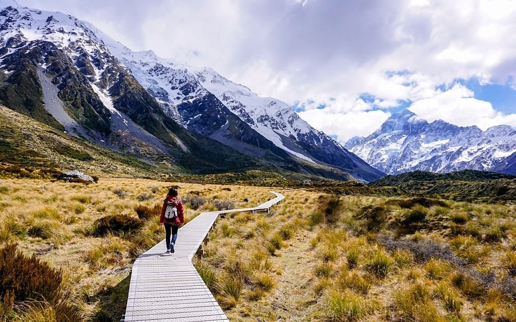 hiking at assateague island