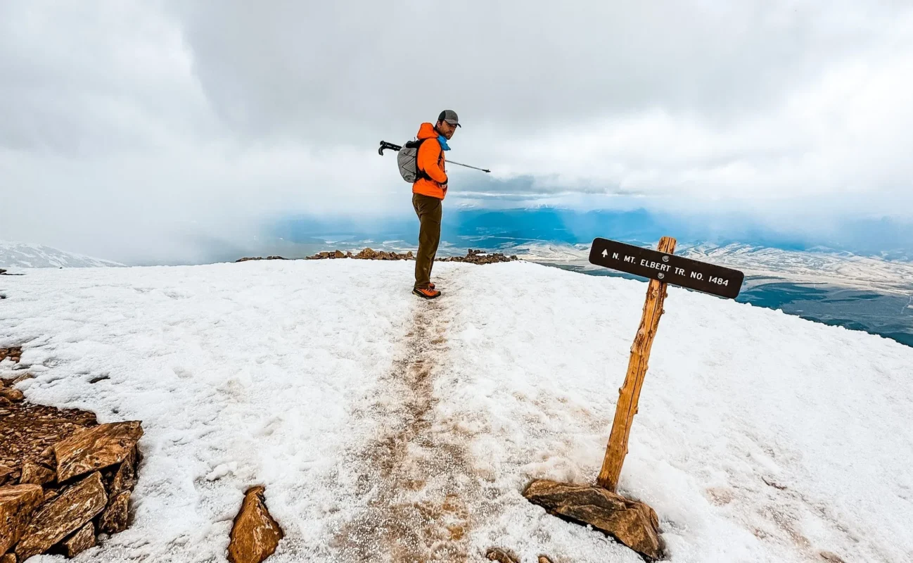 Explore scenic spots and lakes in mount elbert