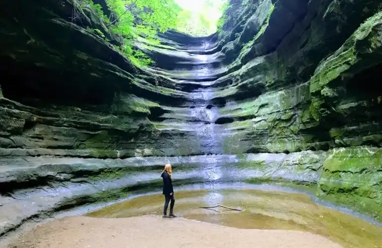 Cascadas del Parque Estatal Starved Rock