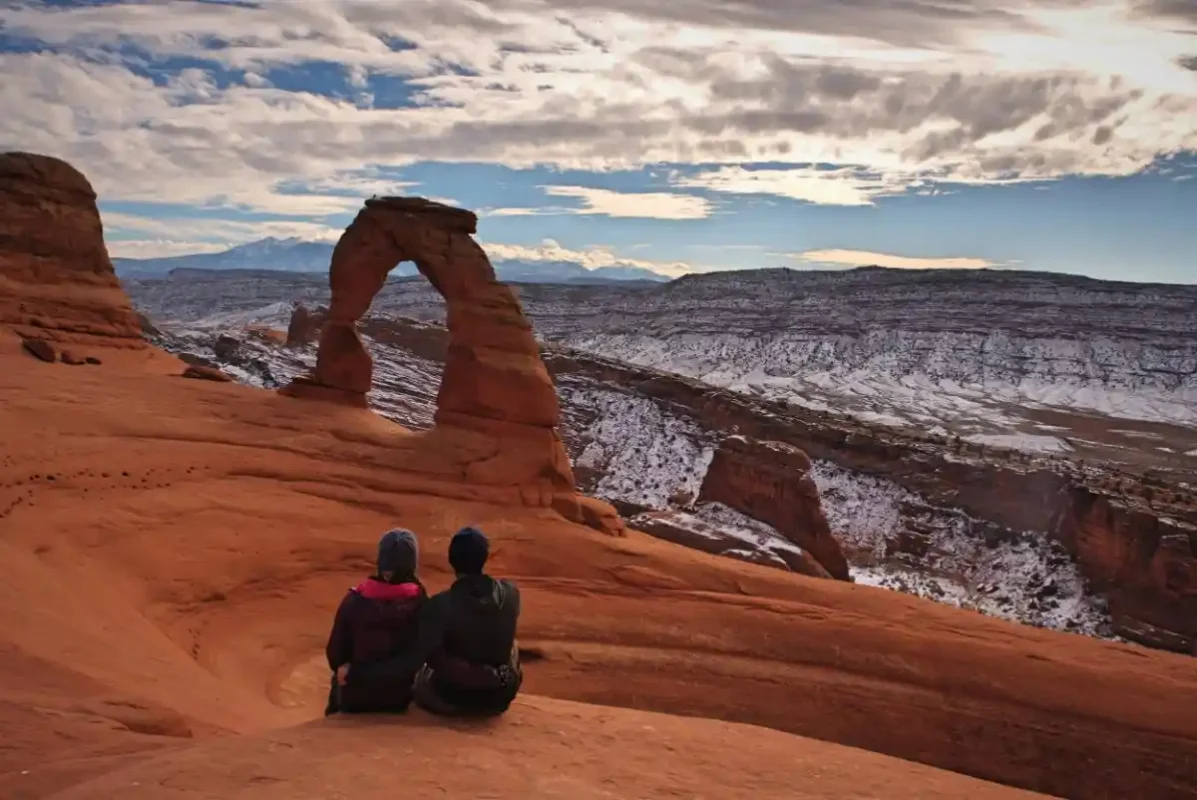 delicate arch trail arches national park