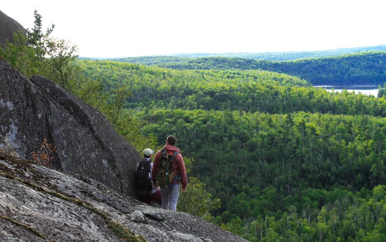 hiking scenic trails lake superior