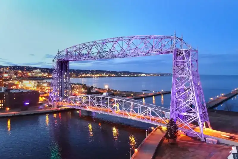 Explore Aerial Lift Bridge