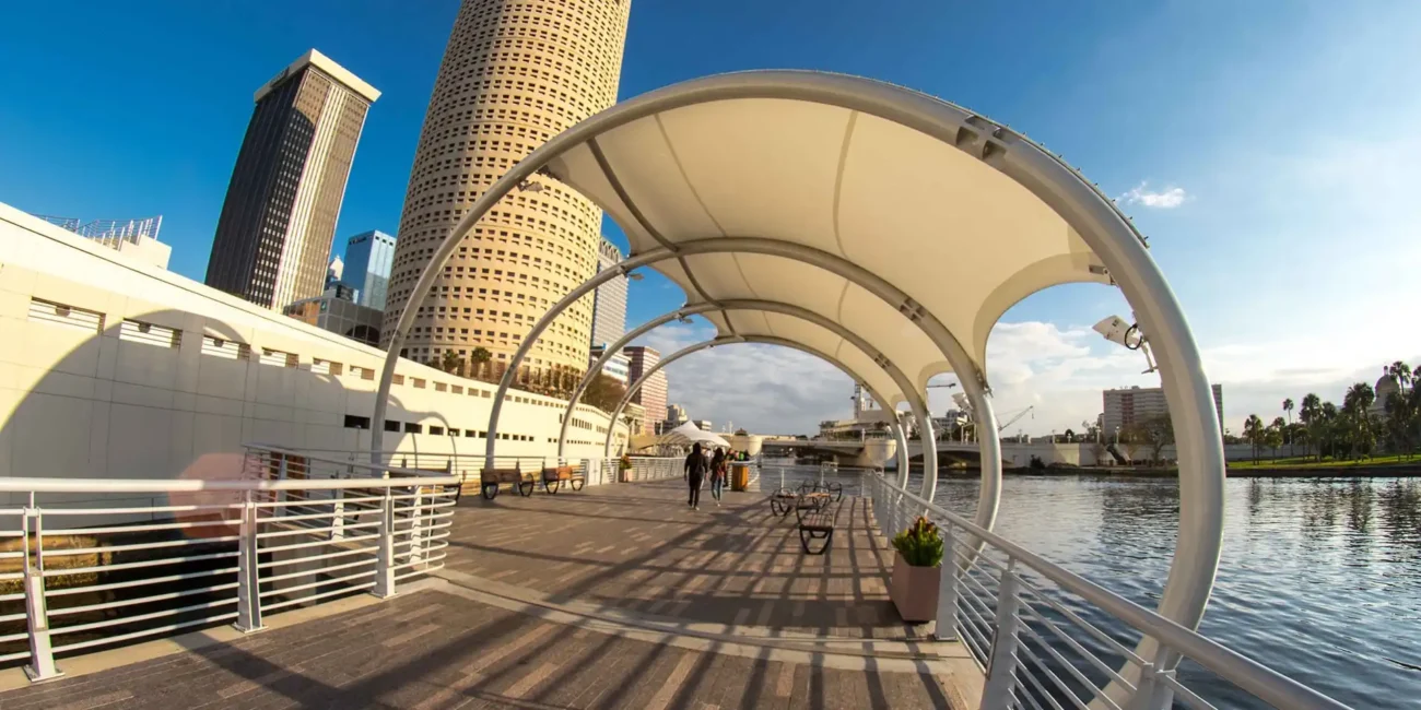 Exploring the Tampa Riverwalk-Curtis Hixon Waterfront Park 