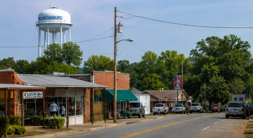 Mountainburg Small City Image