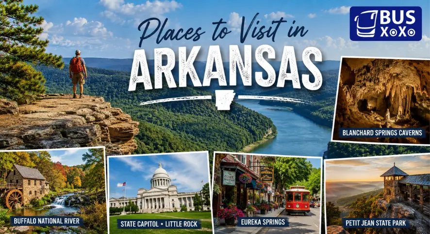 Places to Visit in Arkansas. Image