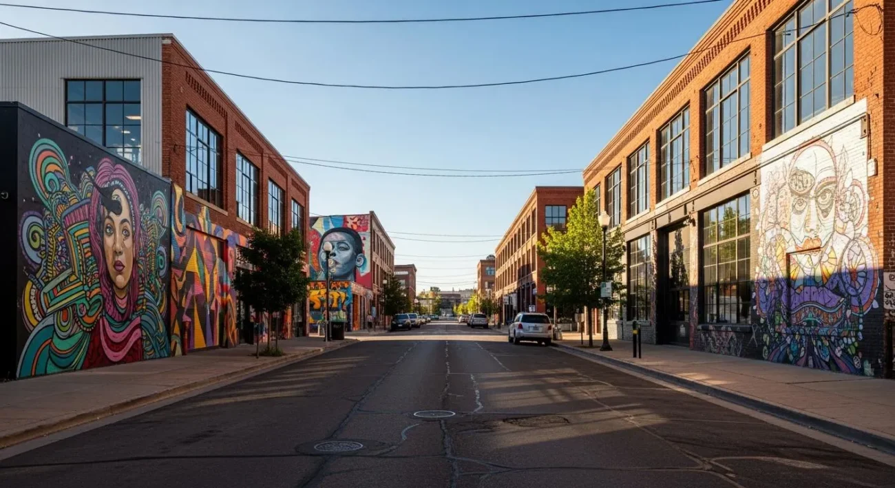  Street Arts & Vibrant Neighbourhood in Denver