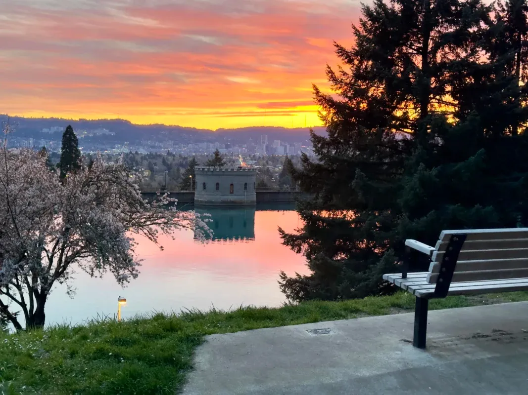 Sunset-at-Mount-Tabor-Park