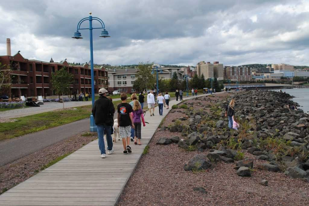 Walk the Duluth Lakewalk
