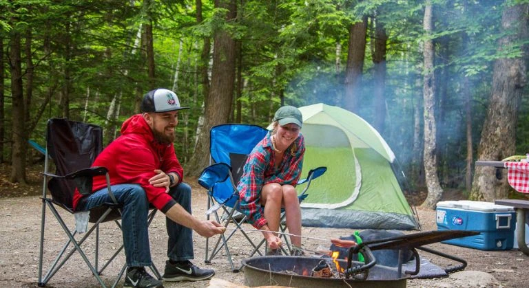 camping at gorge