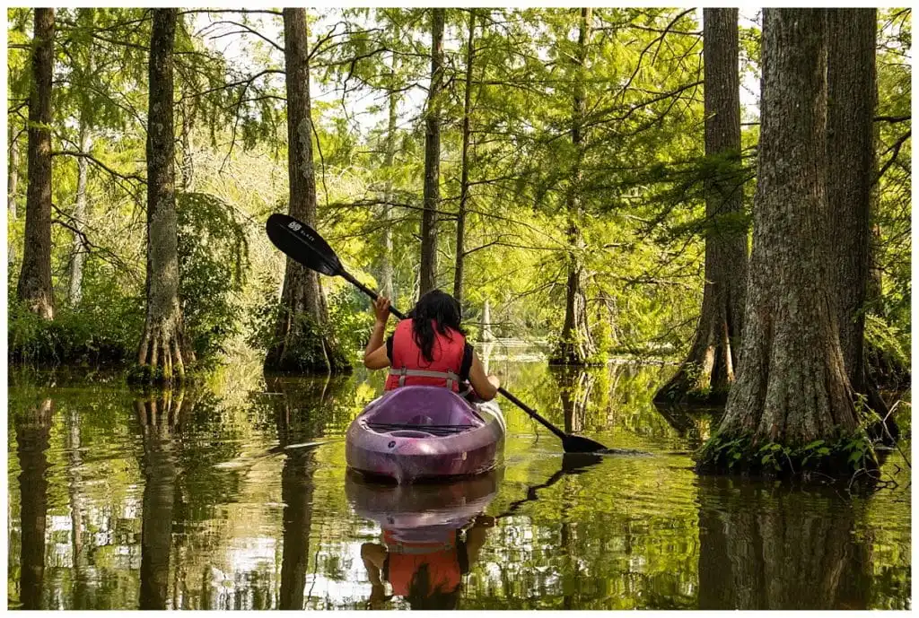 kayaking
