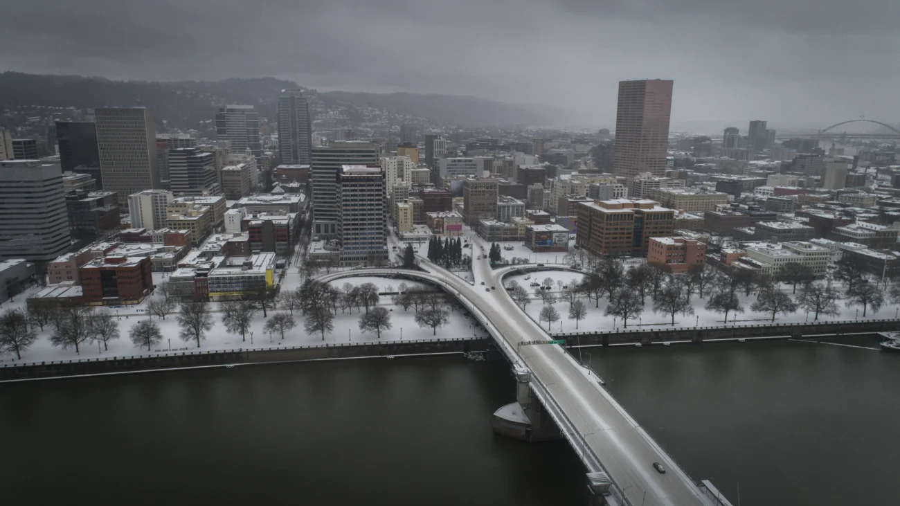 Portland in Winter