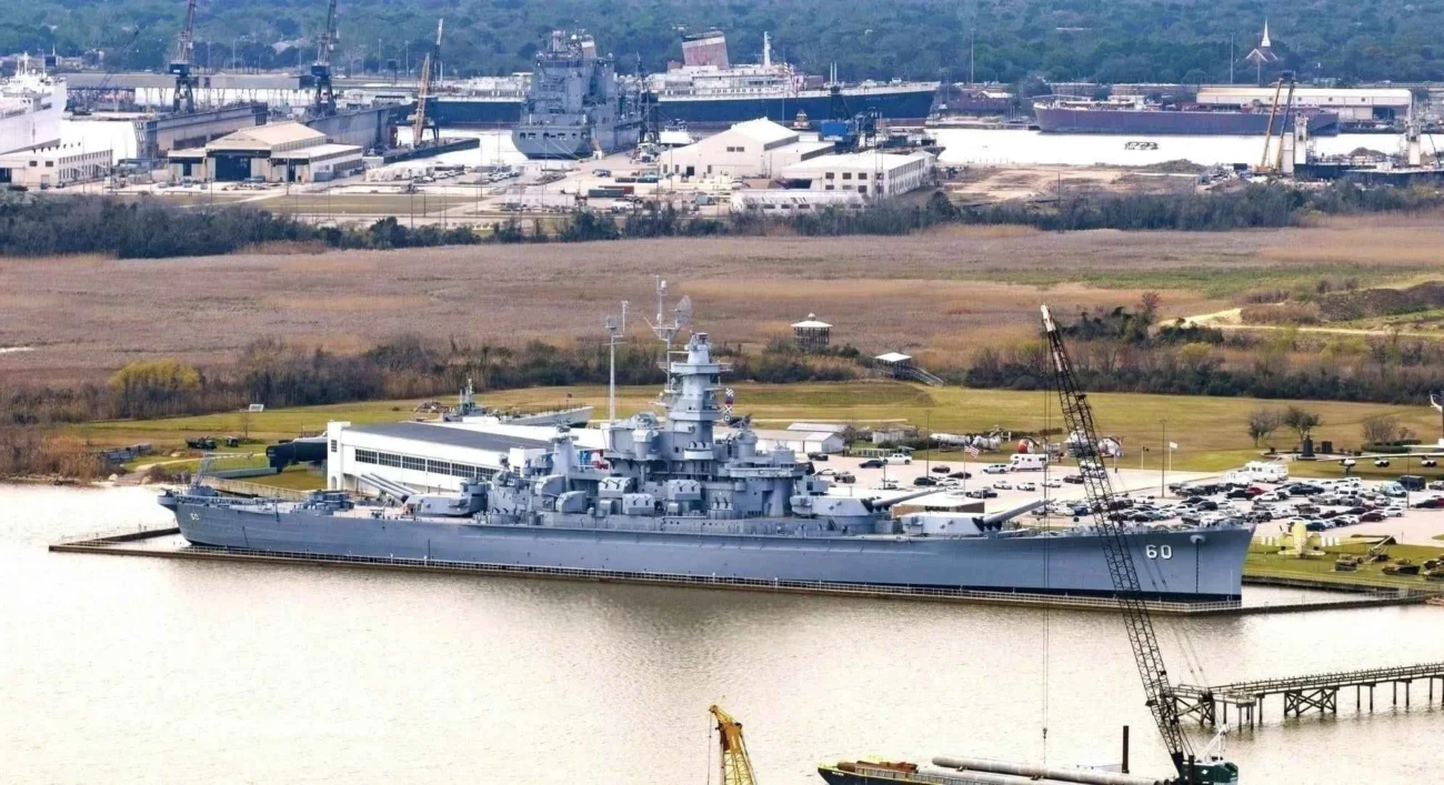 USS Alabama BB 60