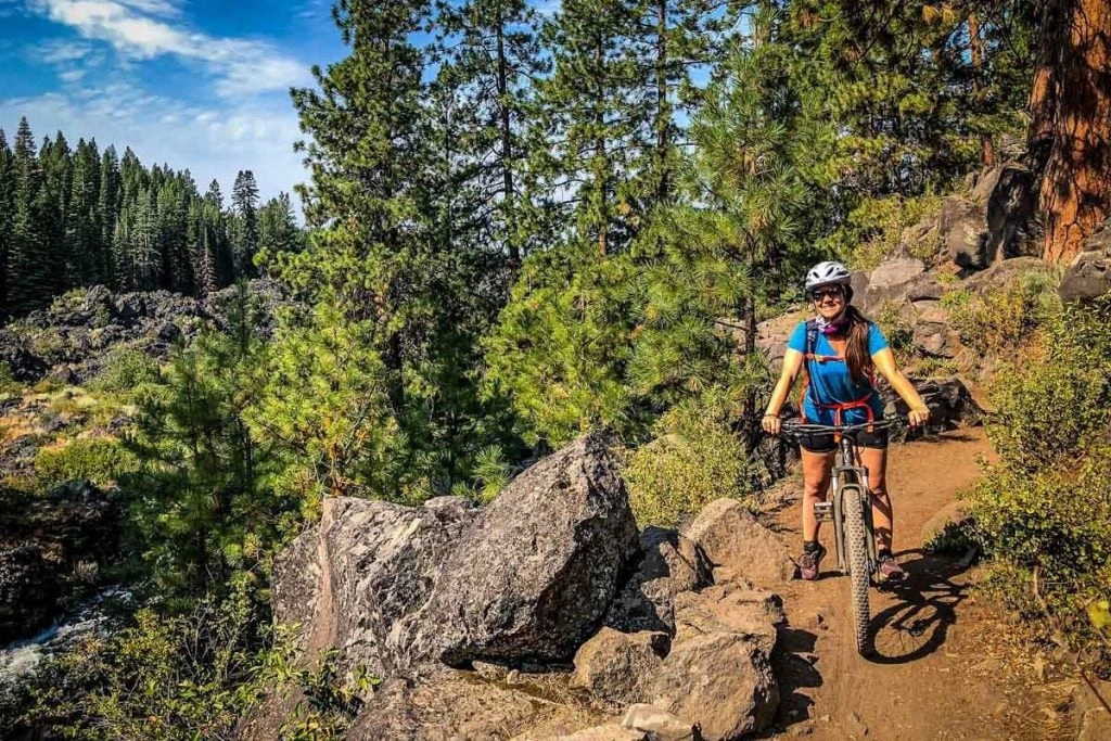 Biking at Smith Falls State Park