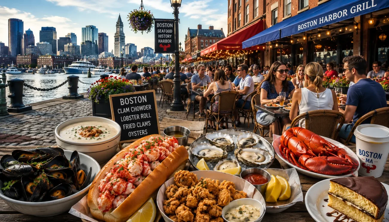 Boston's Famous Dishes and Seafood image