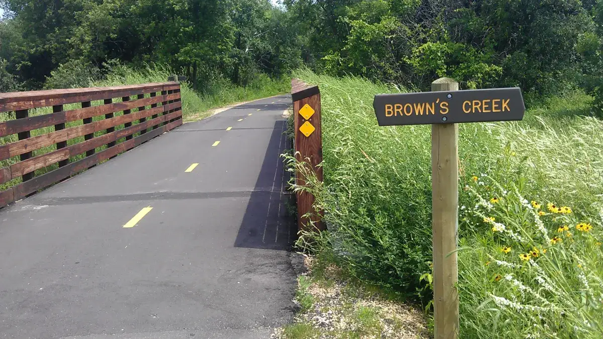 Brown’s Creek Trail. image