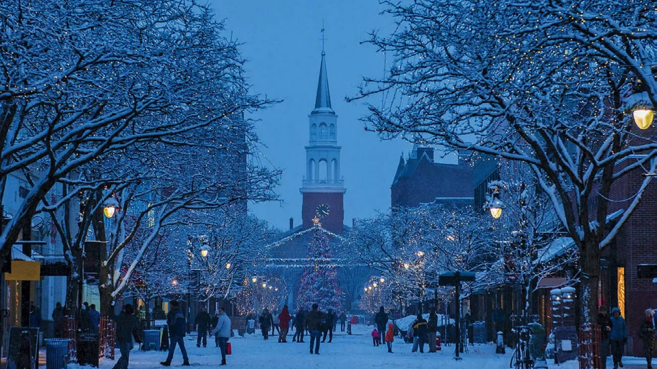 Burlington In Winter