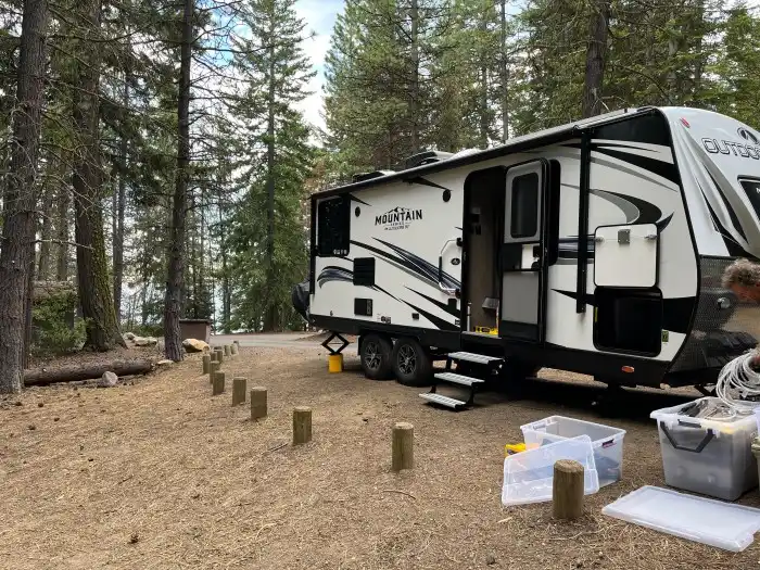 Campgrounds & Rustic cabins. image