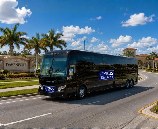 Davenport Charter Bus Rental