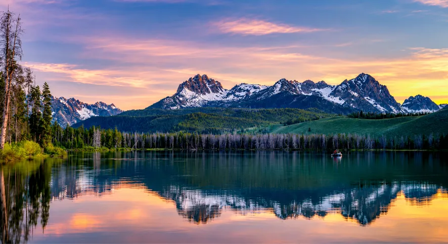 Feature Image of Redfish Lake Idaho